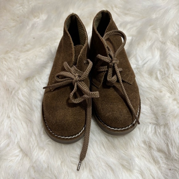 Crewcuts Suede Boots Brown Size 11 - Picture 4 of 9